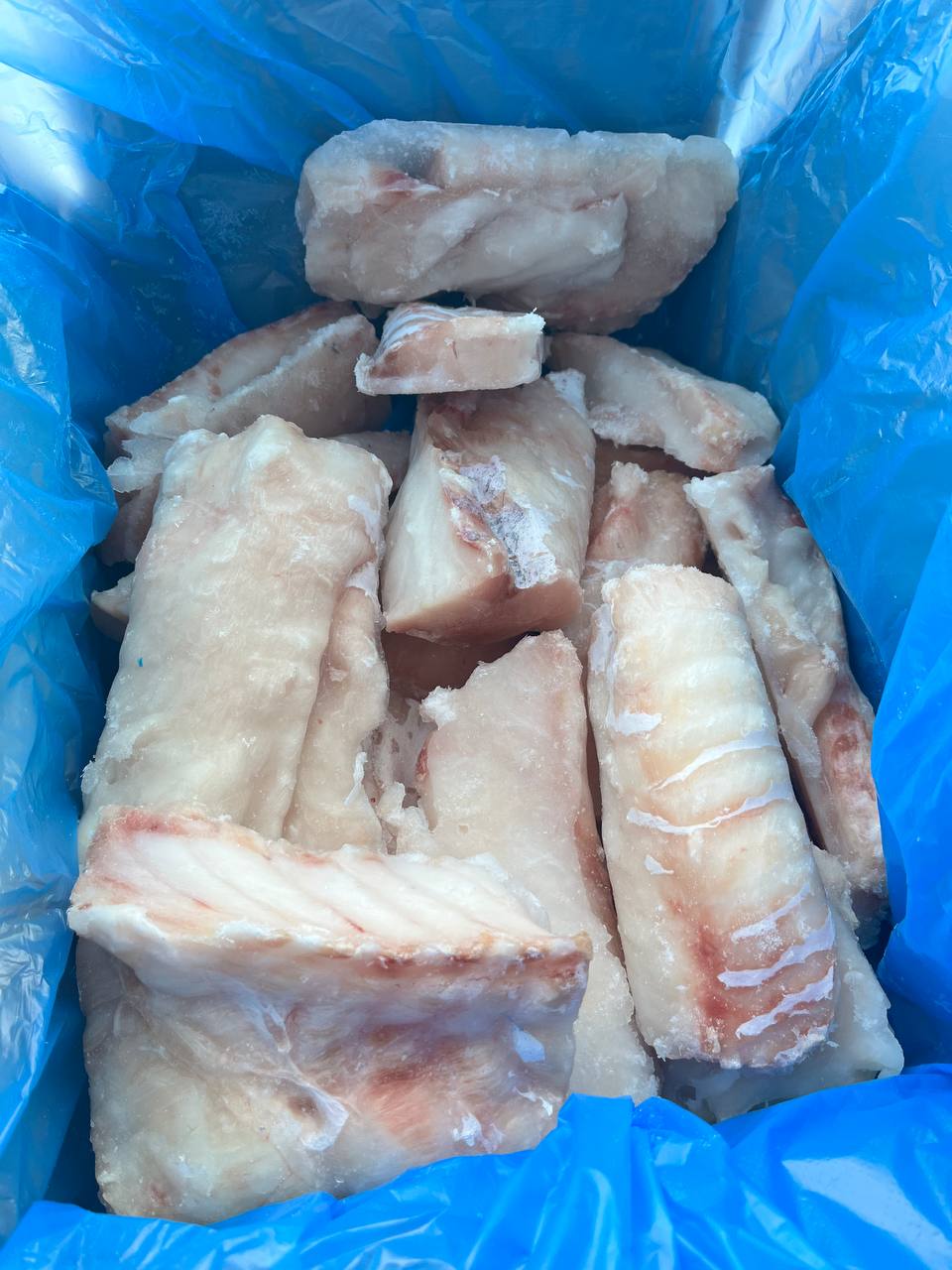 кусочки трески