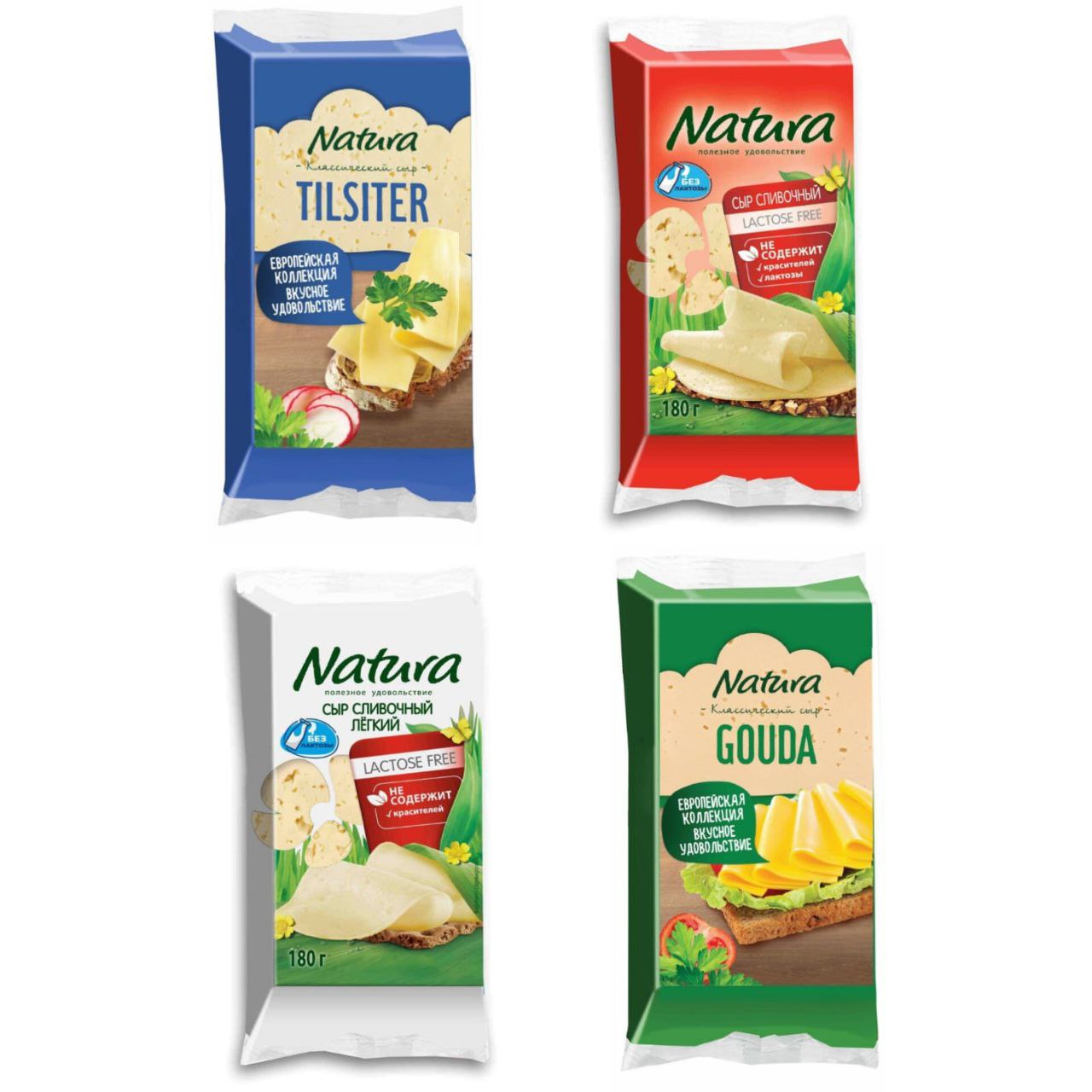 Набор сыров натура 4 шт