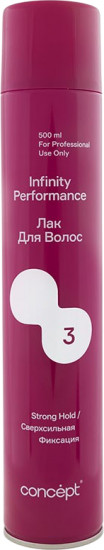 Лак для волос 500 мл. Фиксация 3
