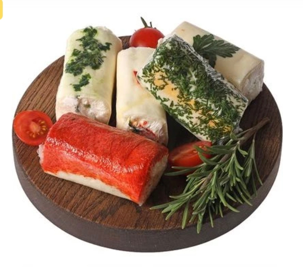 Ассорти мини рулетиков Сулугуни 0,5 кг