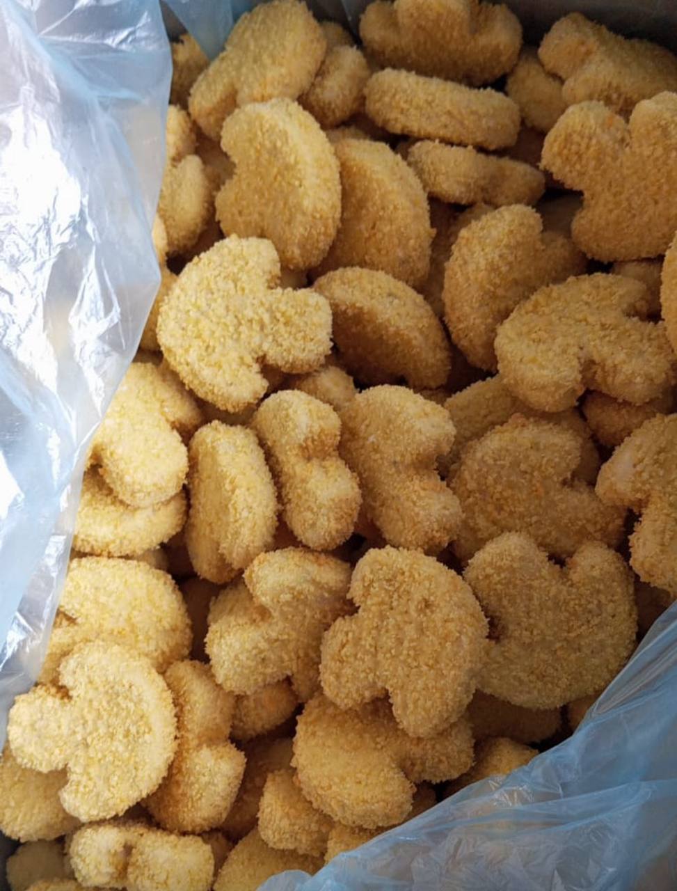 Тресковые грибочки с сыром