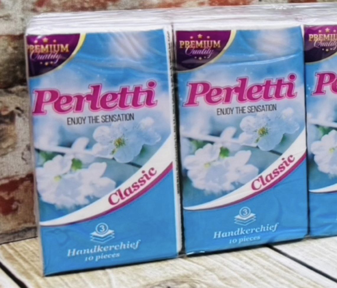 Носовые платочки трехслойные. 10 уп