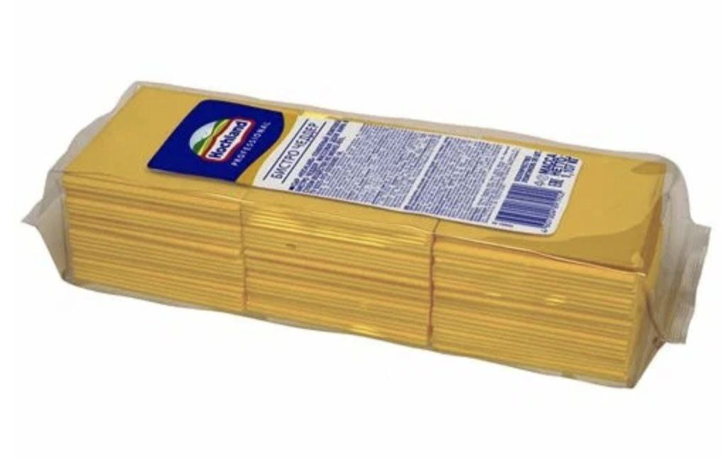 Чеддер в слайсах